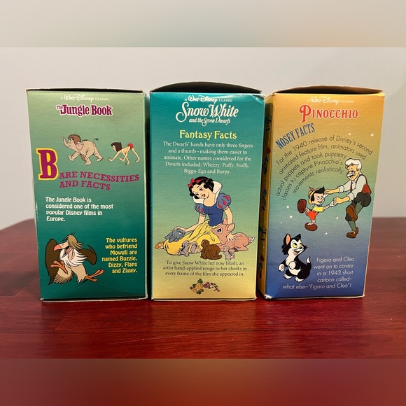 Vintage 1994 Walt Disney Collector Series Cups Plastic Burger King Lot 3, NIB - Picture 4 of 5